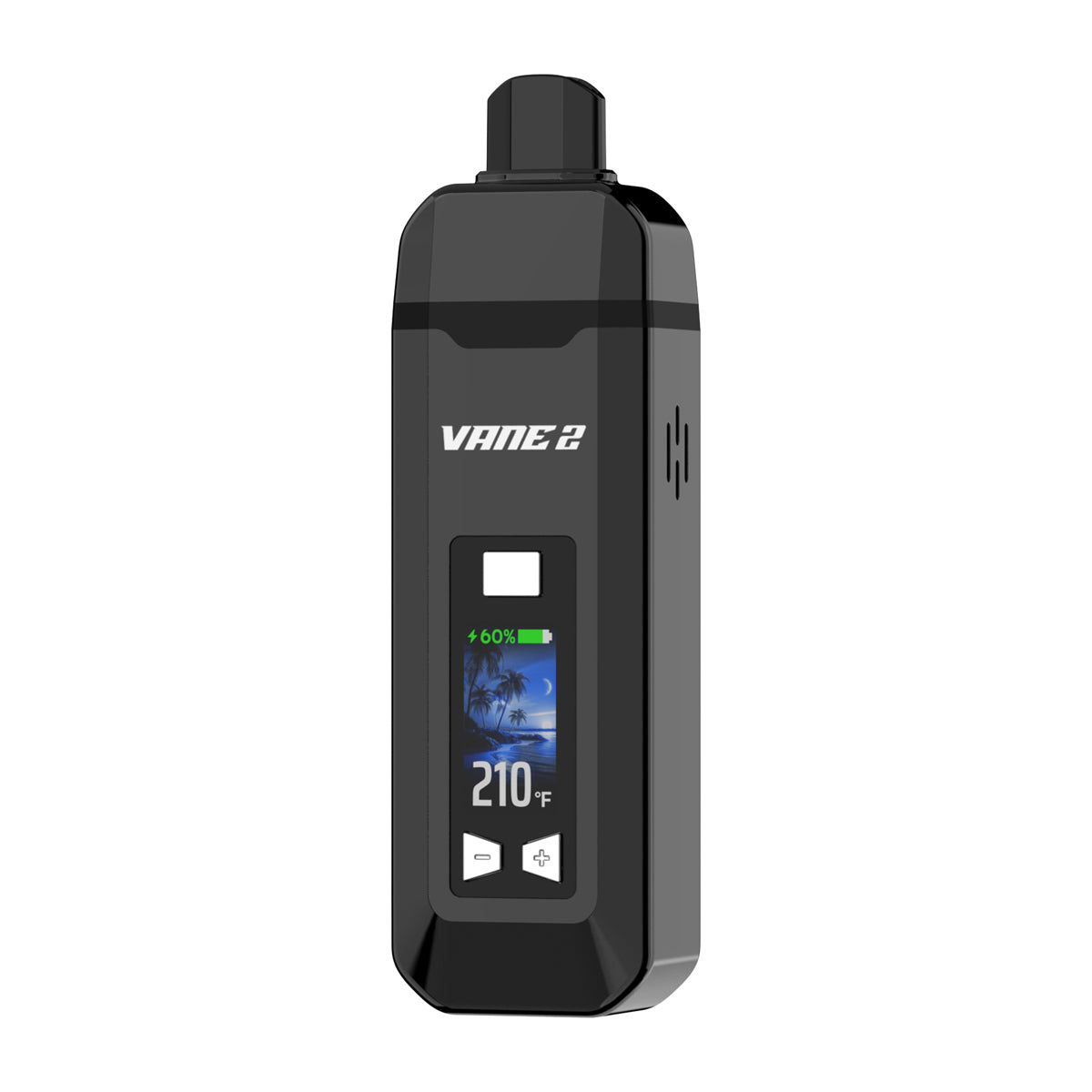 Yocan Vane 2 - Dry Herb Vaporizer Obsidian Black