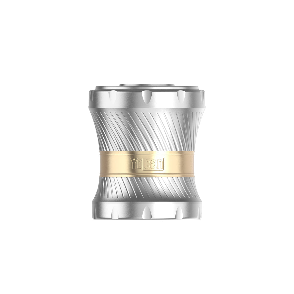 Yocan Whirly Dry Herb Grinder Chrome