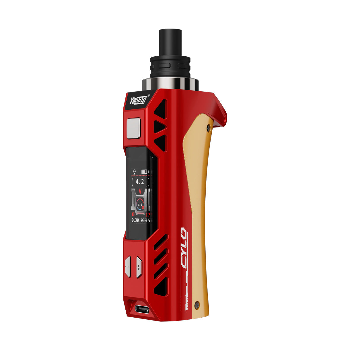 Yocan Cylo - Concentrate Vaporizer Red-Gold
