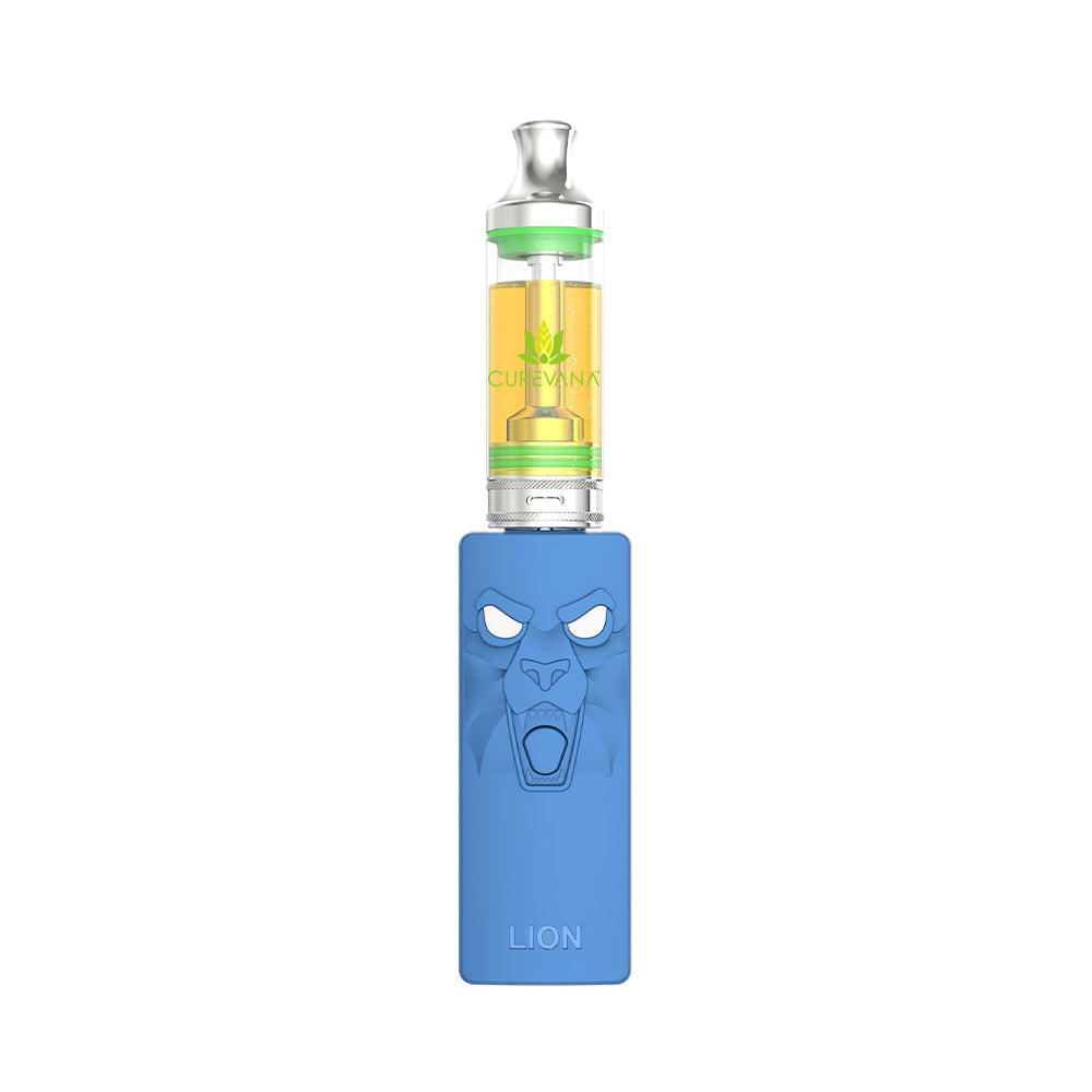 Yocan Gold Kodo Lion By Curvana Blue Walker Cartridge + Battery