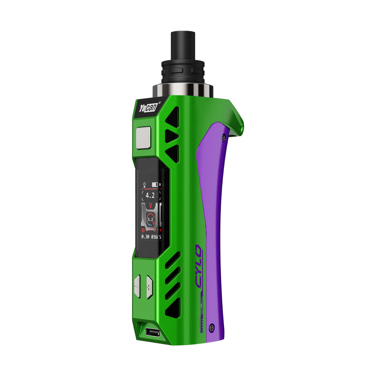 Yocan Cylo - Concentrate Vaporizer Green-Purple