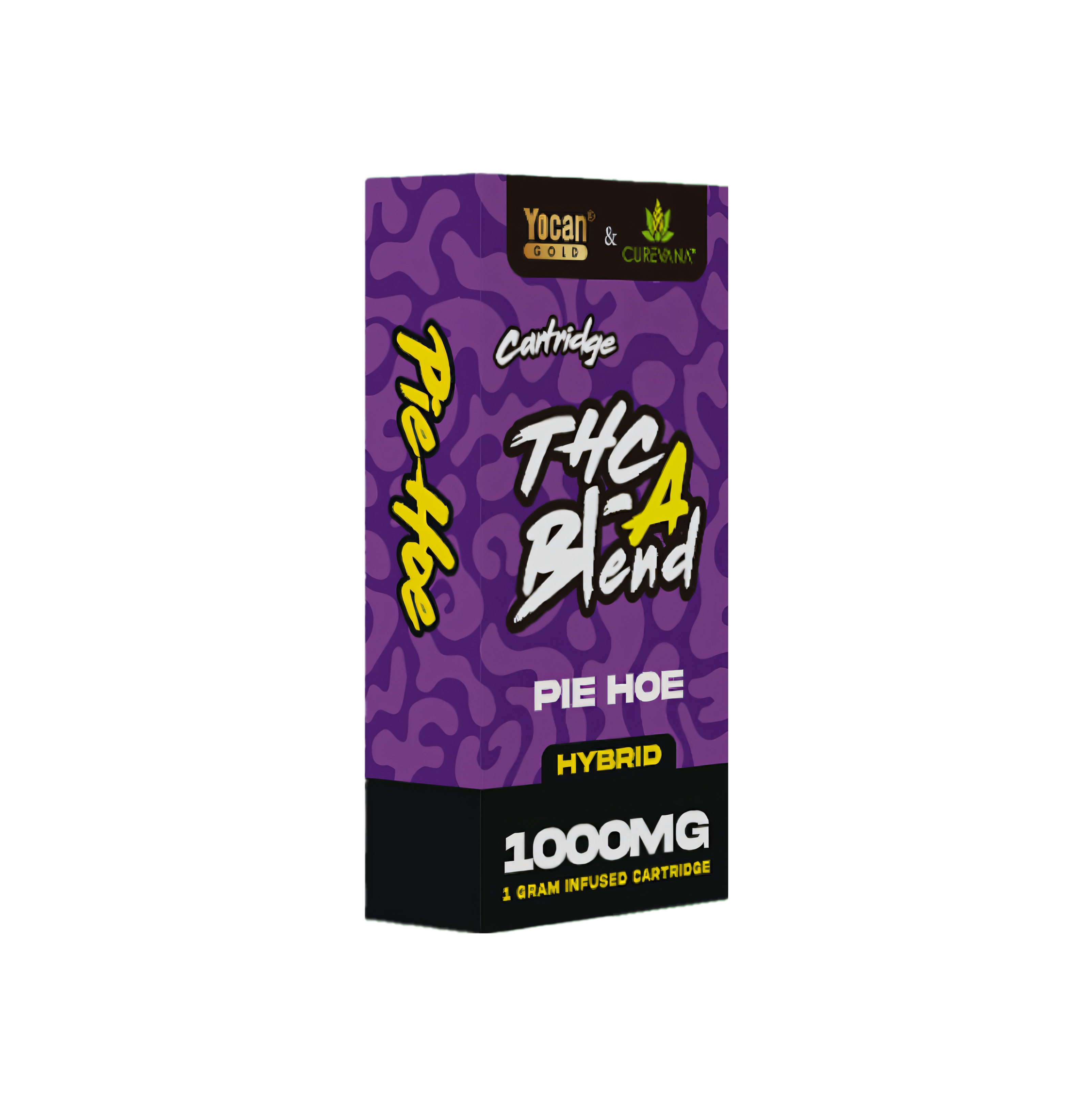 Yocan Gold 510 Cartridges By Curevana - 1 Gram Pie Hole