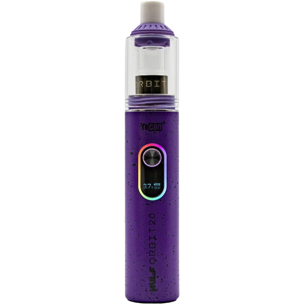 Yocan Orbit 2.0 Concentrate Vaporizer Purple Black Spatter