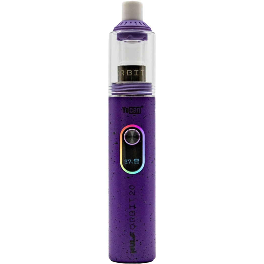 Yocan Orbit 2.0 Concentrate Vaporizer Purple Black Spatter