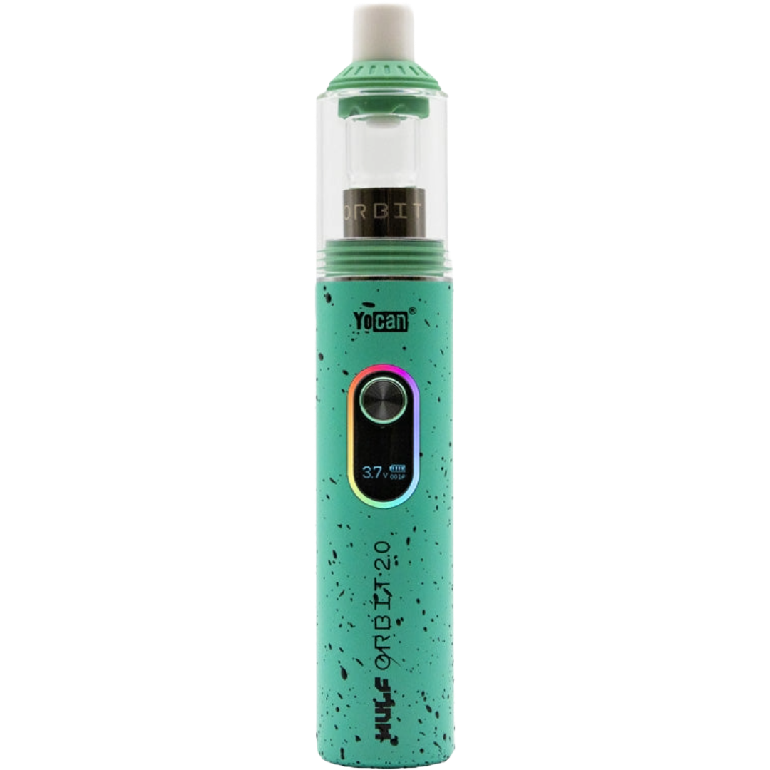 Yocan Orbit 2.0 Concentrate Vaporizer Teal Black Spatter