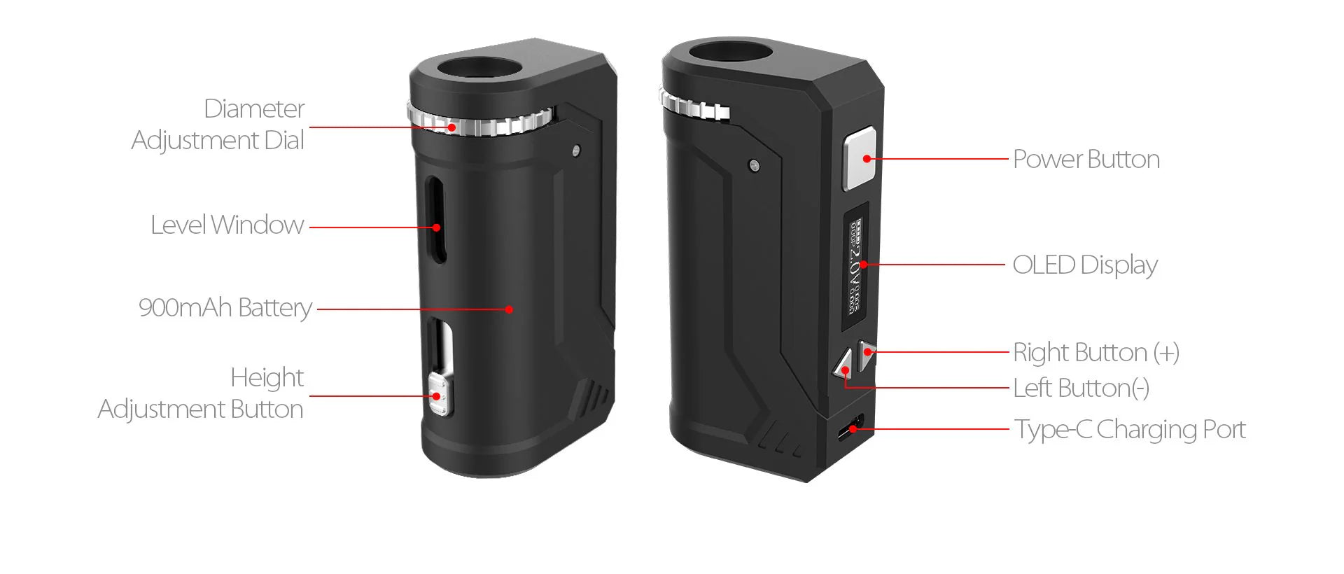 Yocan UNI Pro Plus Box Mod Sand