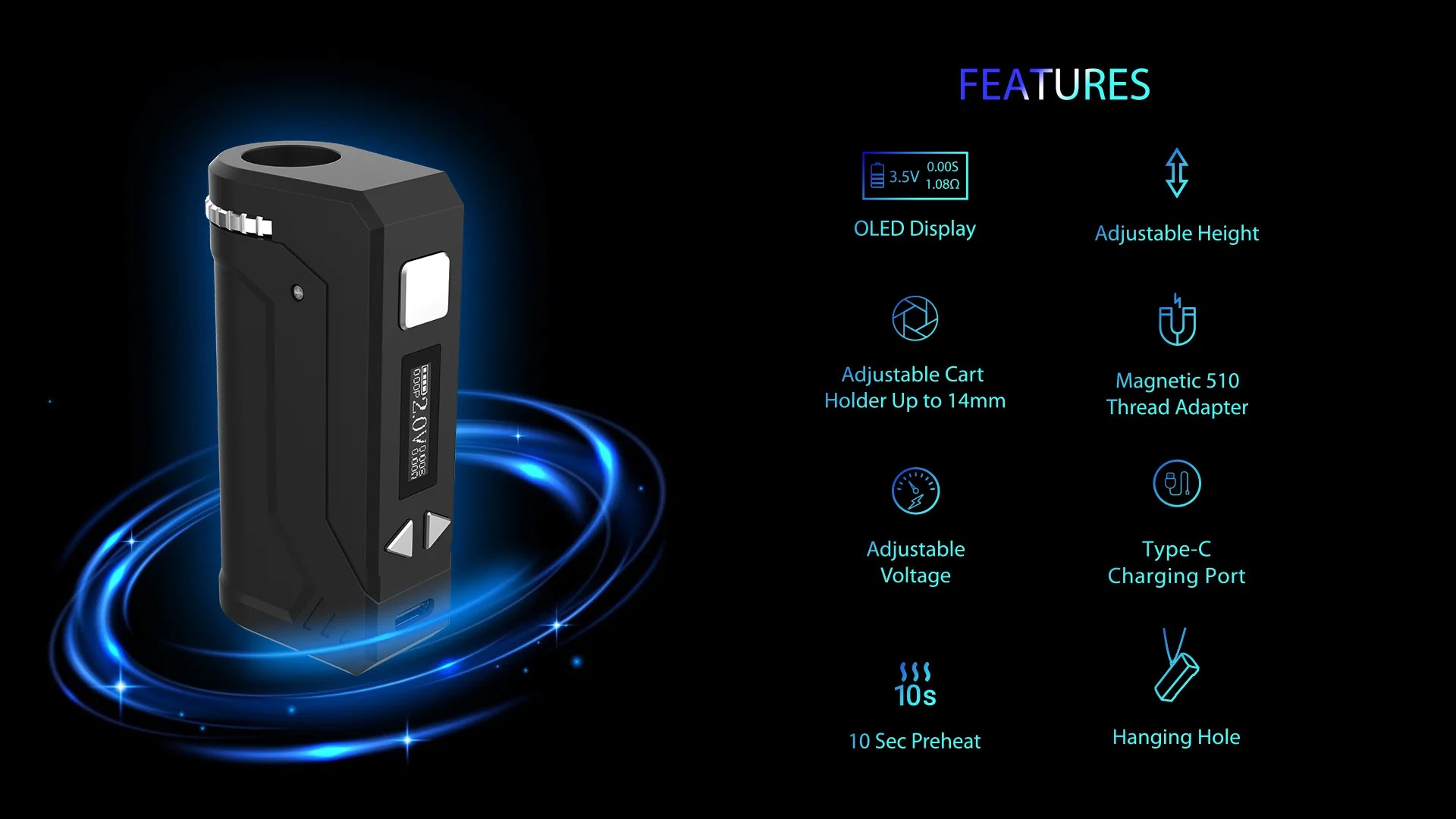 Yocan UNI Pro Plus Box Mod Sand