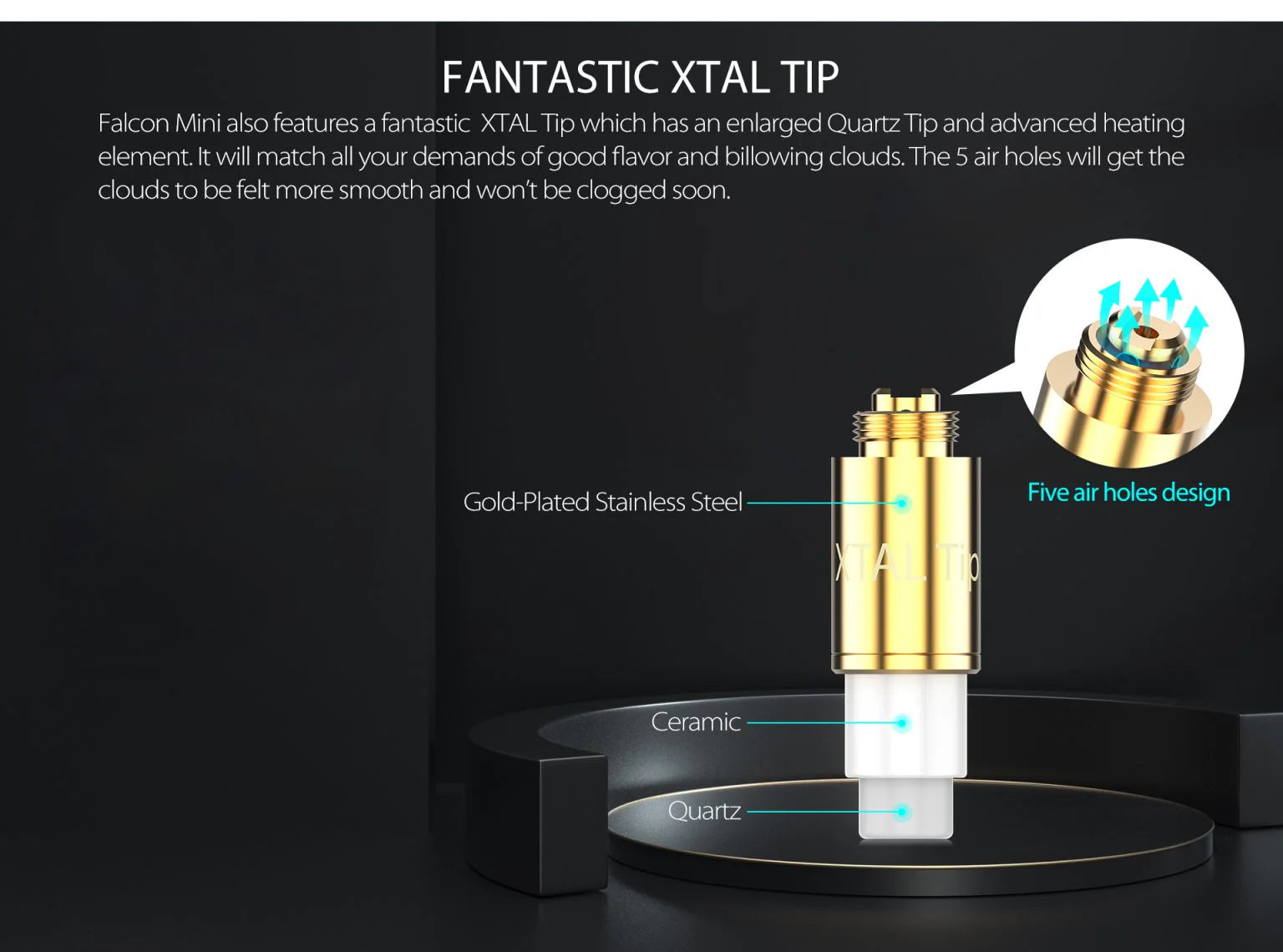 Yocan Falcon Mini - Electric Nectar Collector Blue