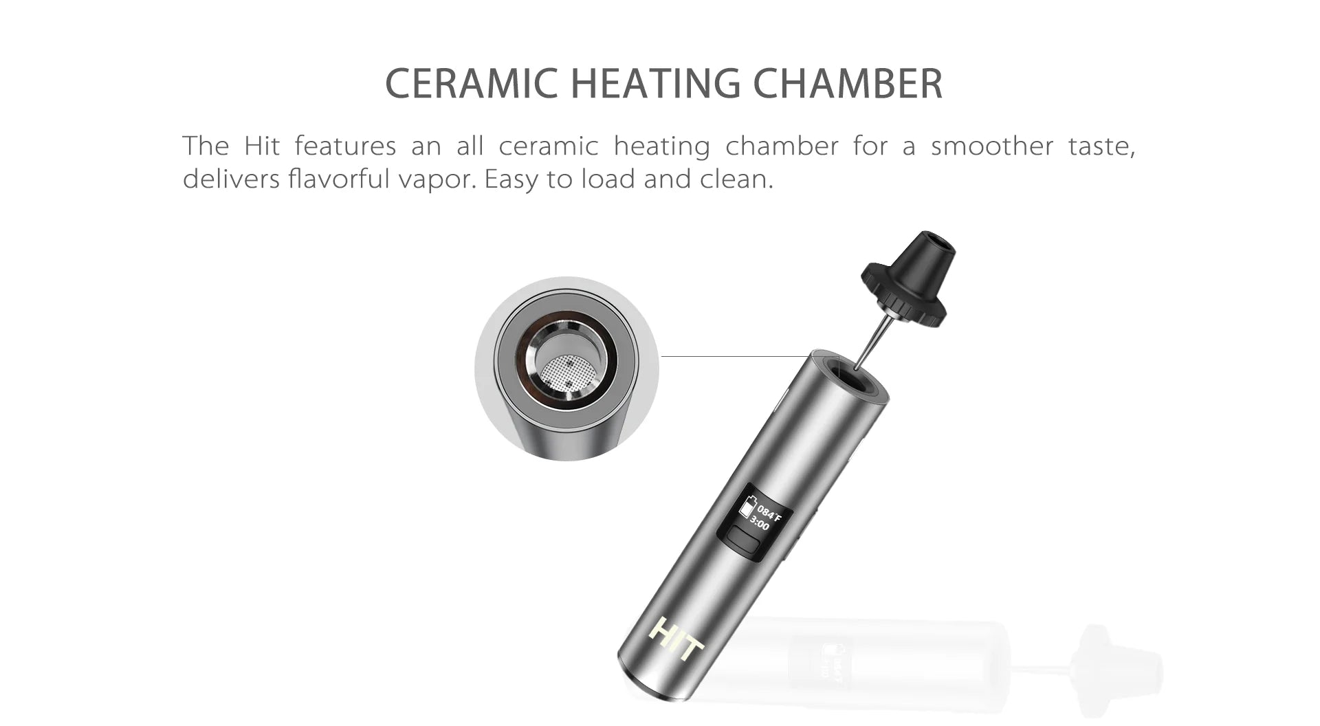 Yocan HIT - Dry Herb Vaporizer Red