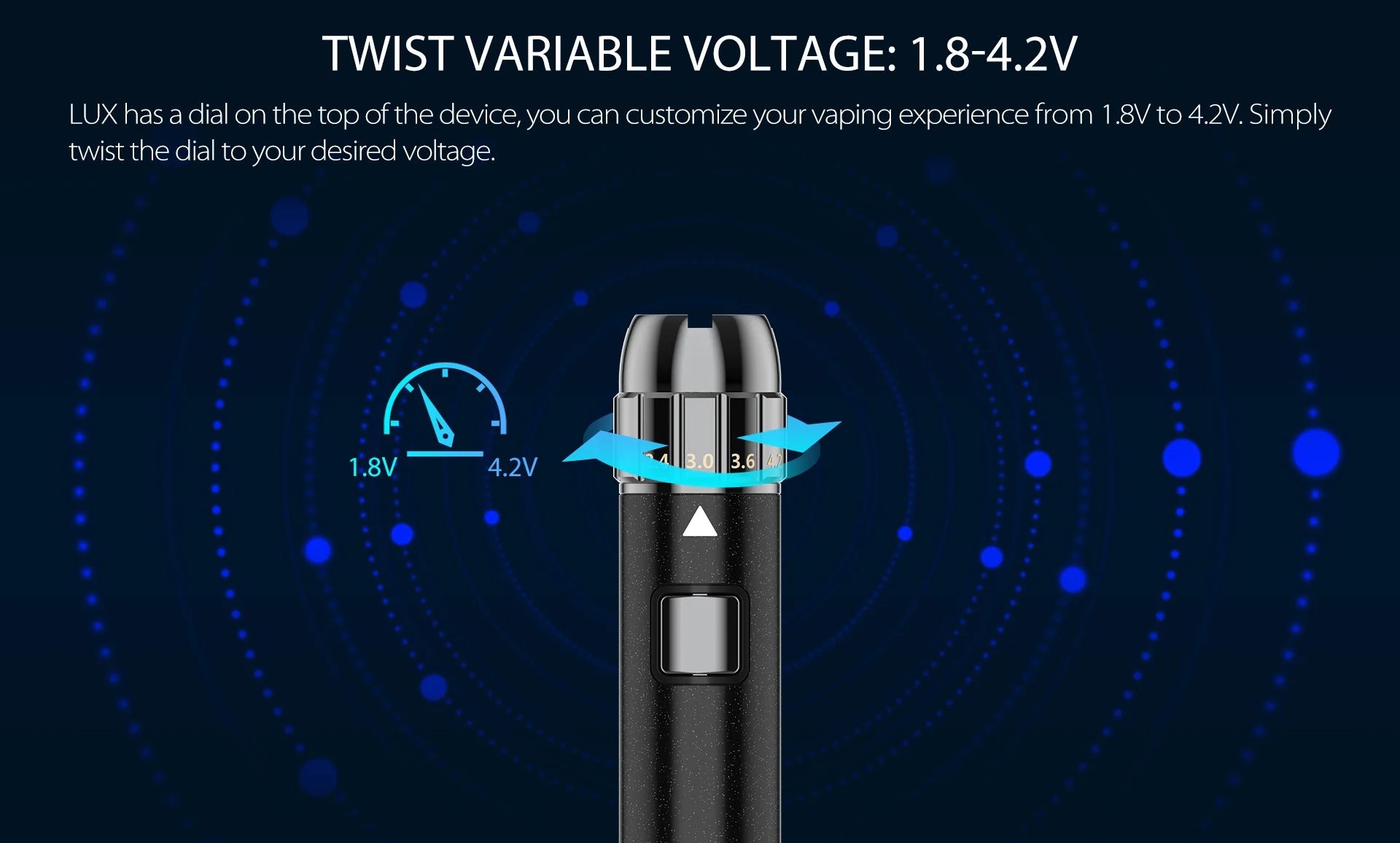 Yocan LUX Cartridge Battery LUX MAX Teal