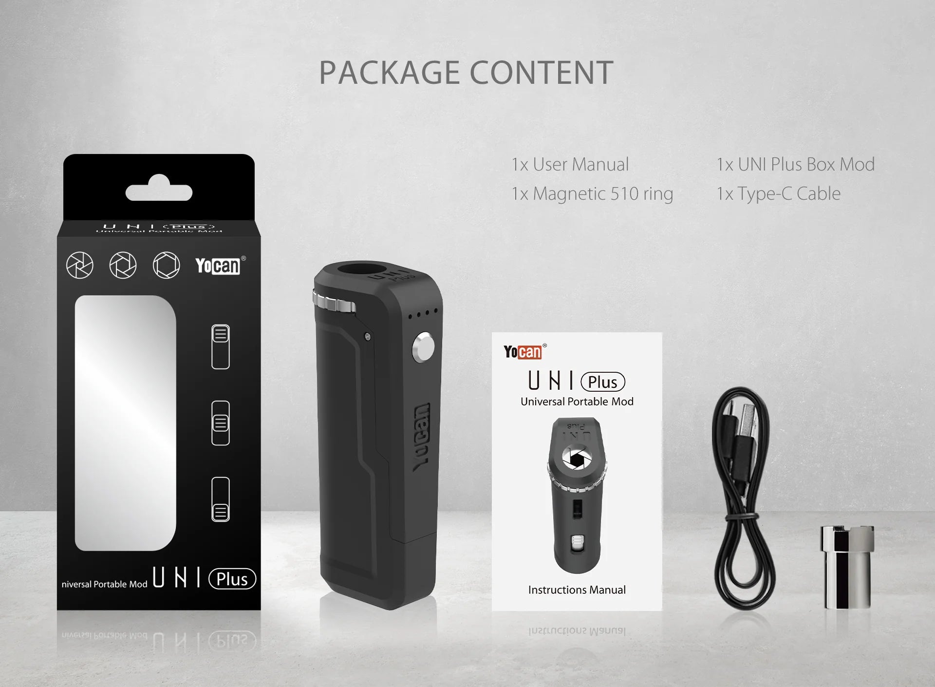 Yocan UNI Plus Box Mod Sand