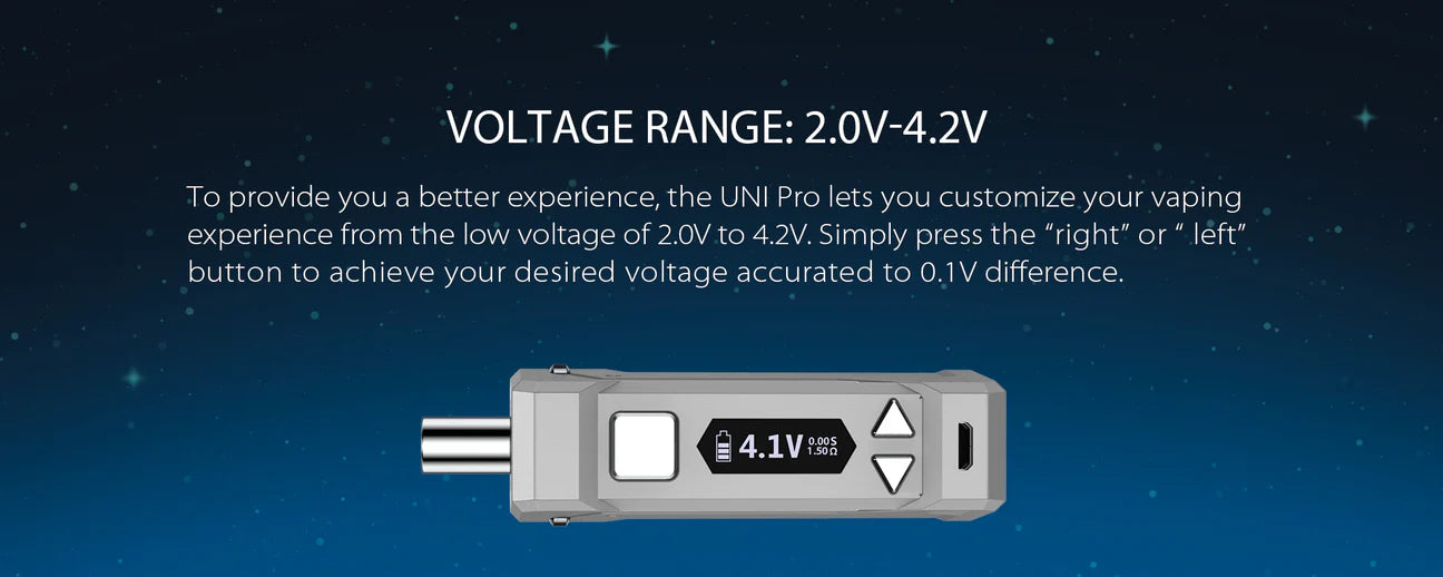 Yocan UNI Pro Universal Box Mod Silver