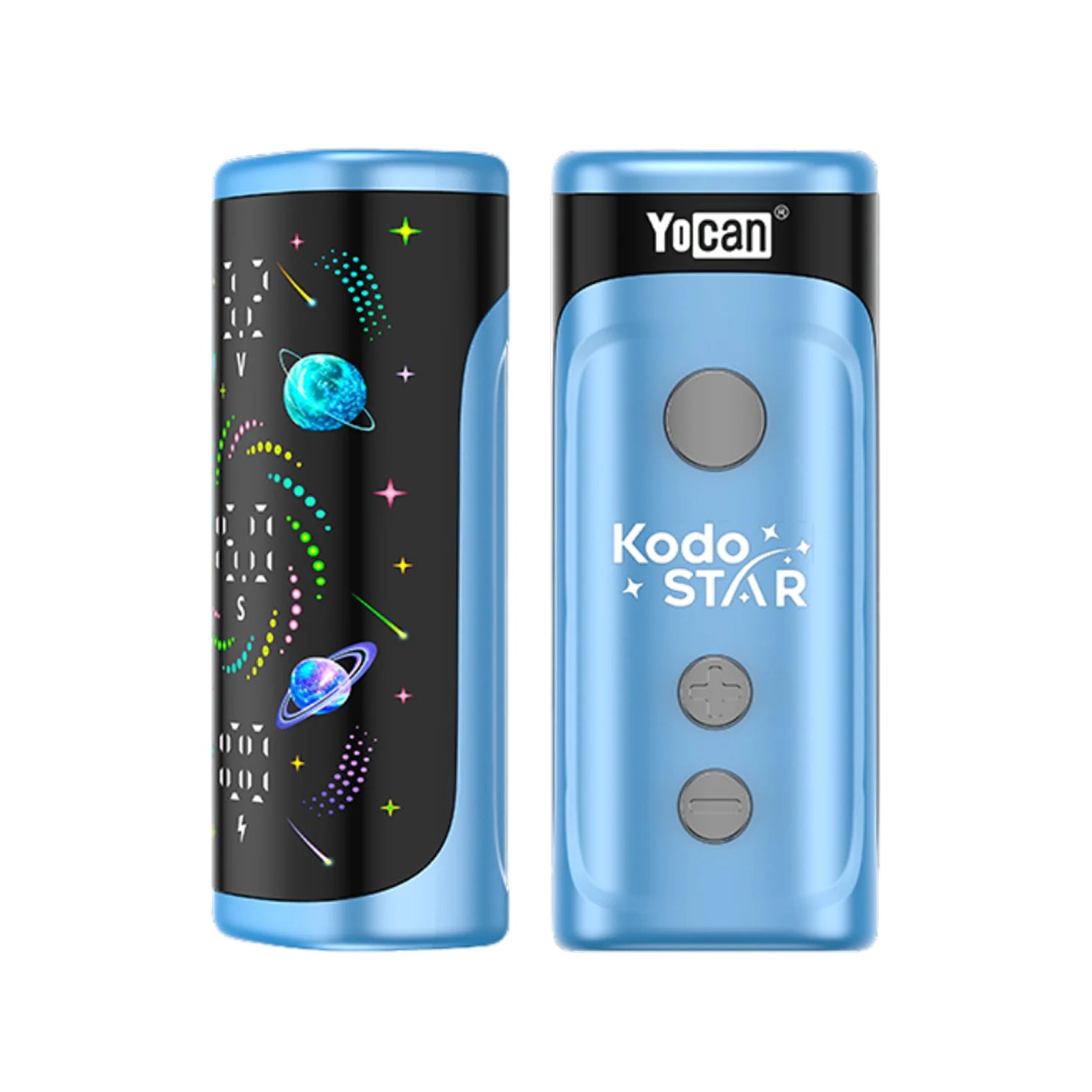 Yocan Kodo Star Box Mod - Compact Adjustable Oil Vaporizer Blue