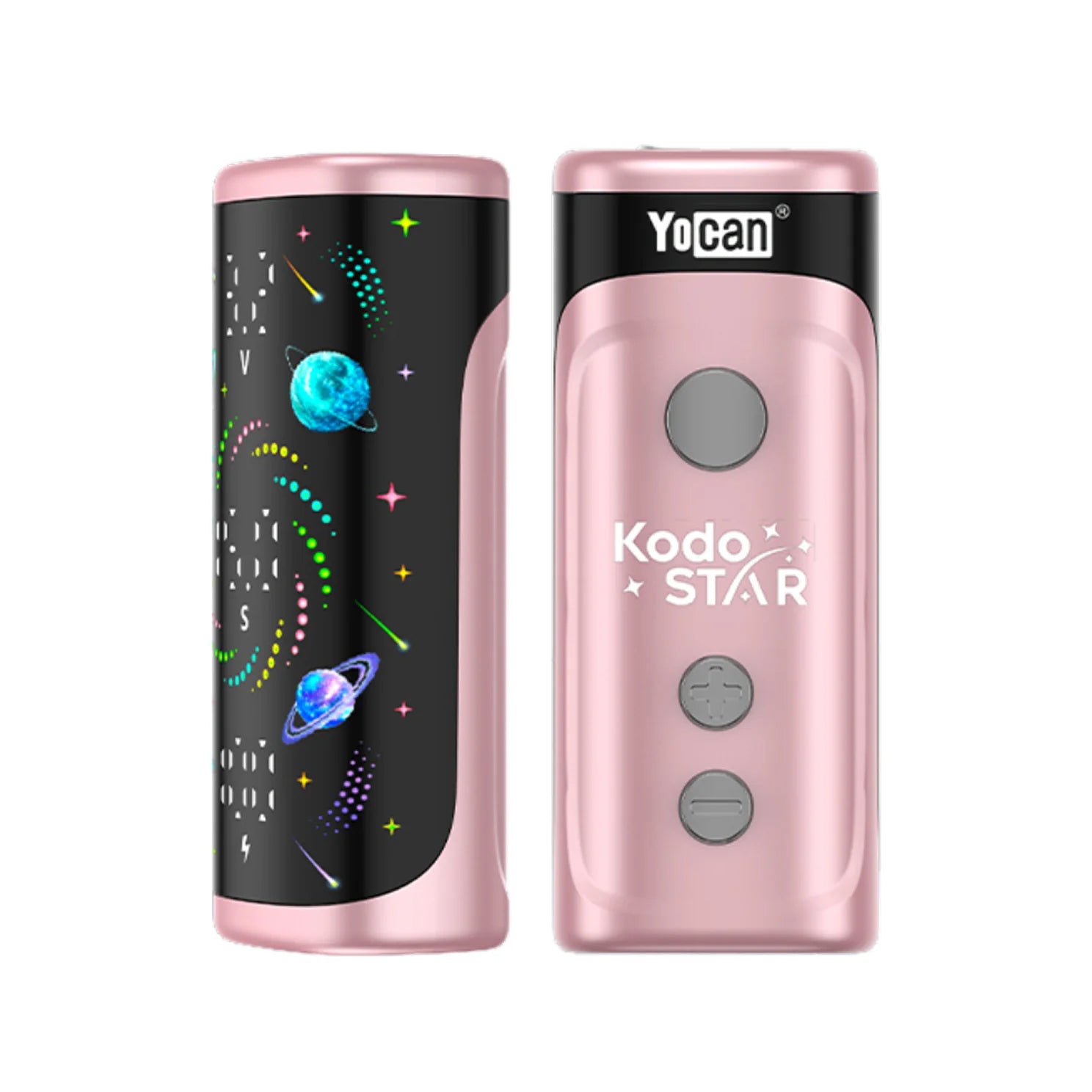 Yocan Kodo Star Box Mod - Compact Adjustable Oil Vaporizer Pink