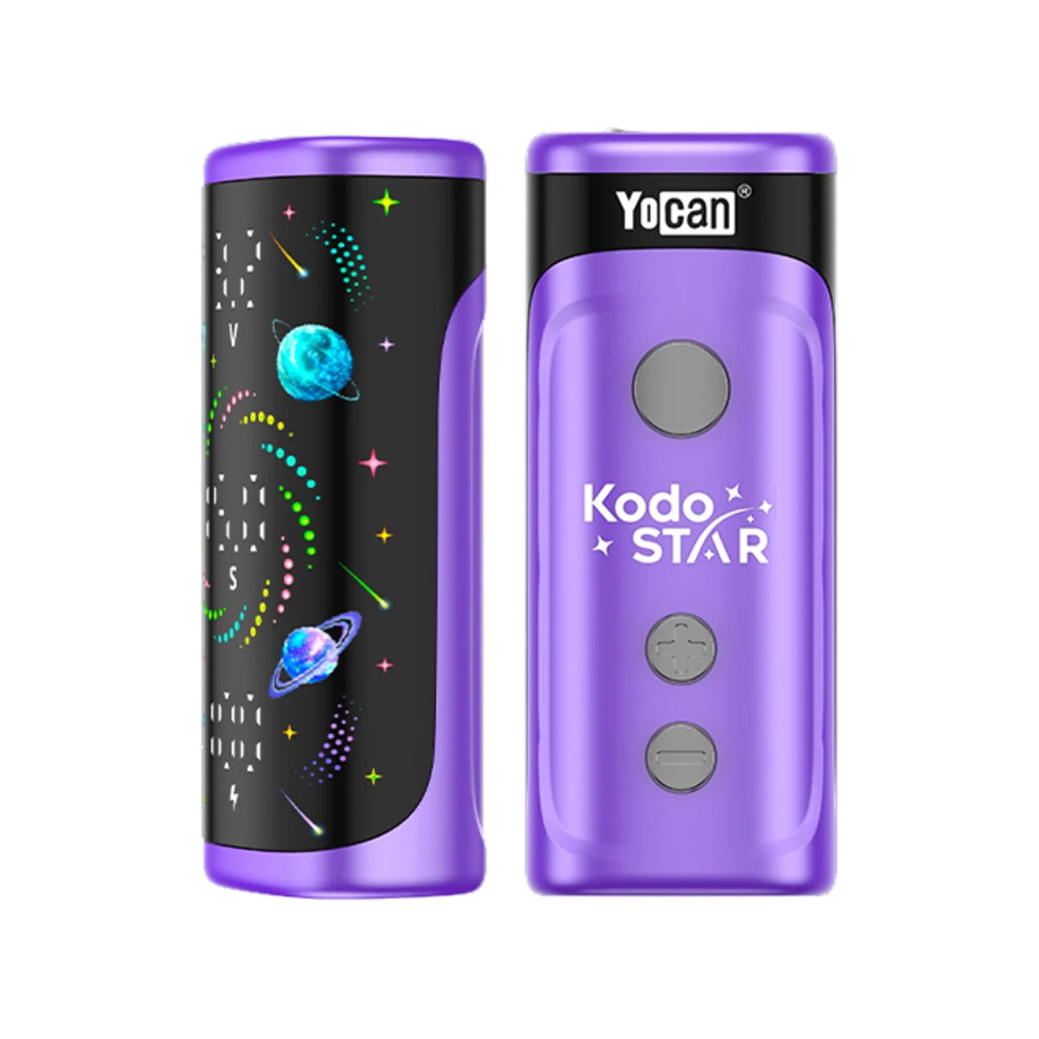 Yocan Kodo Star Box Mod - Compact Adjustable Oil Vaporizer Purple