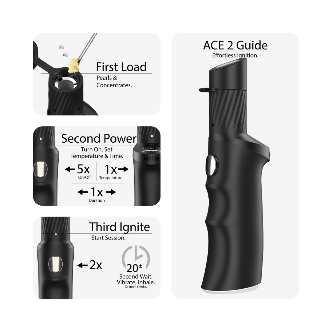 Yocan Black Series - Ace 2 Concentrate Vaporizer Blue