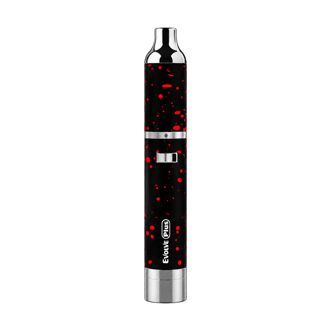 Yocan Evolve Plus Wax Pen Vaporizer Black Red Splatter