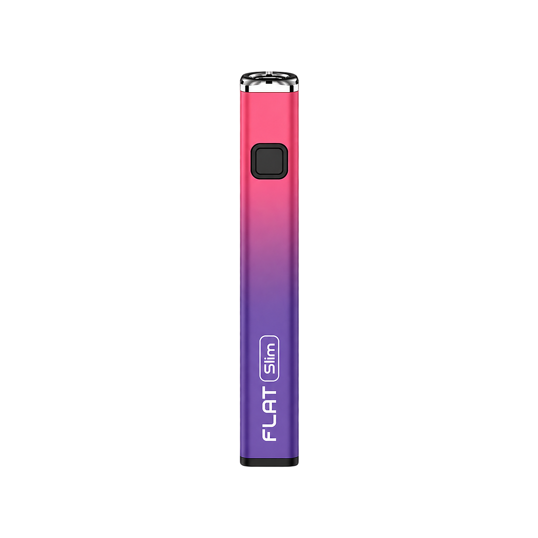 Yocan Flat Series 510 Cartridge Battery Slim (350 mAh) Purple Pink