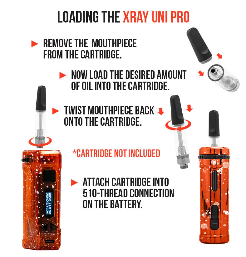 Yocan Uni Pro X-Ray Series by Wulf Mod Crimson