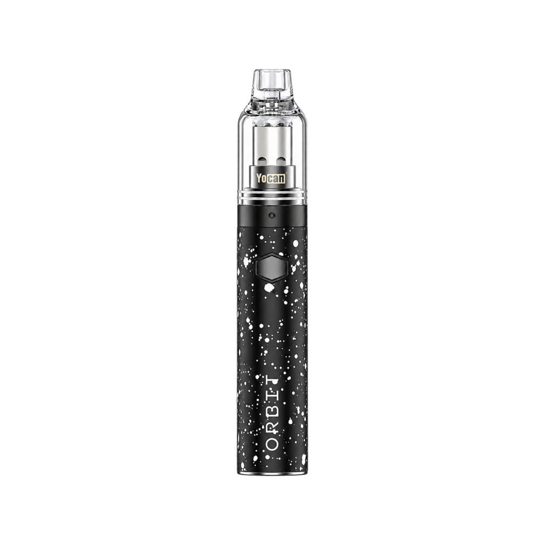 Yocan Orbit Concentrate Vaporizer Black White Splatter