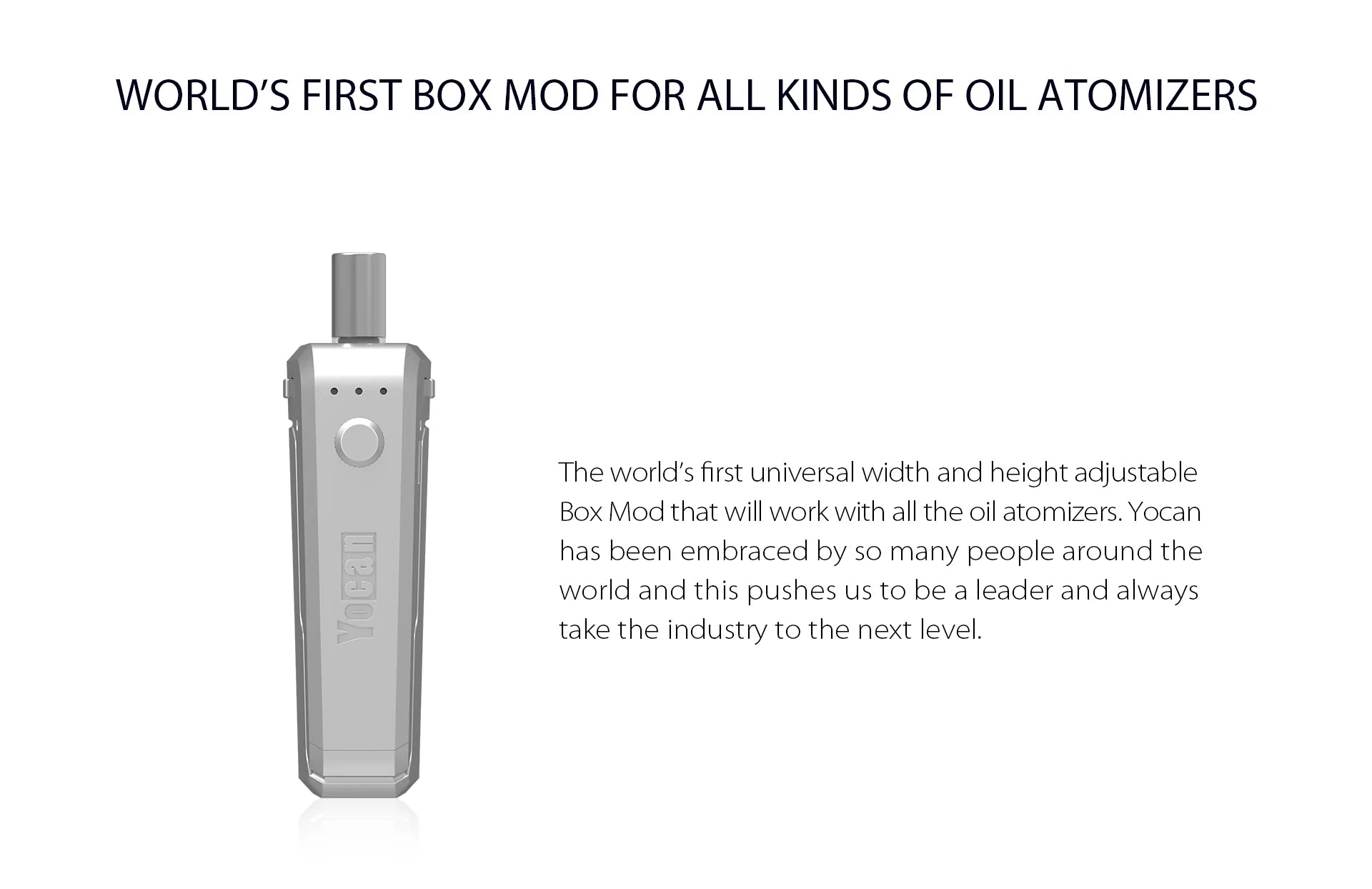 Yocan UNI (Universal Portable Box Mod) Blue Purple Gradient