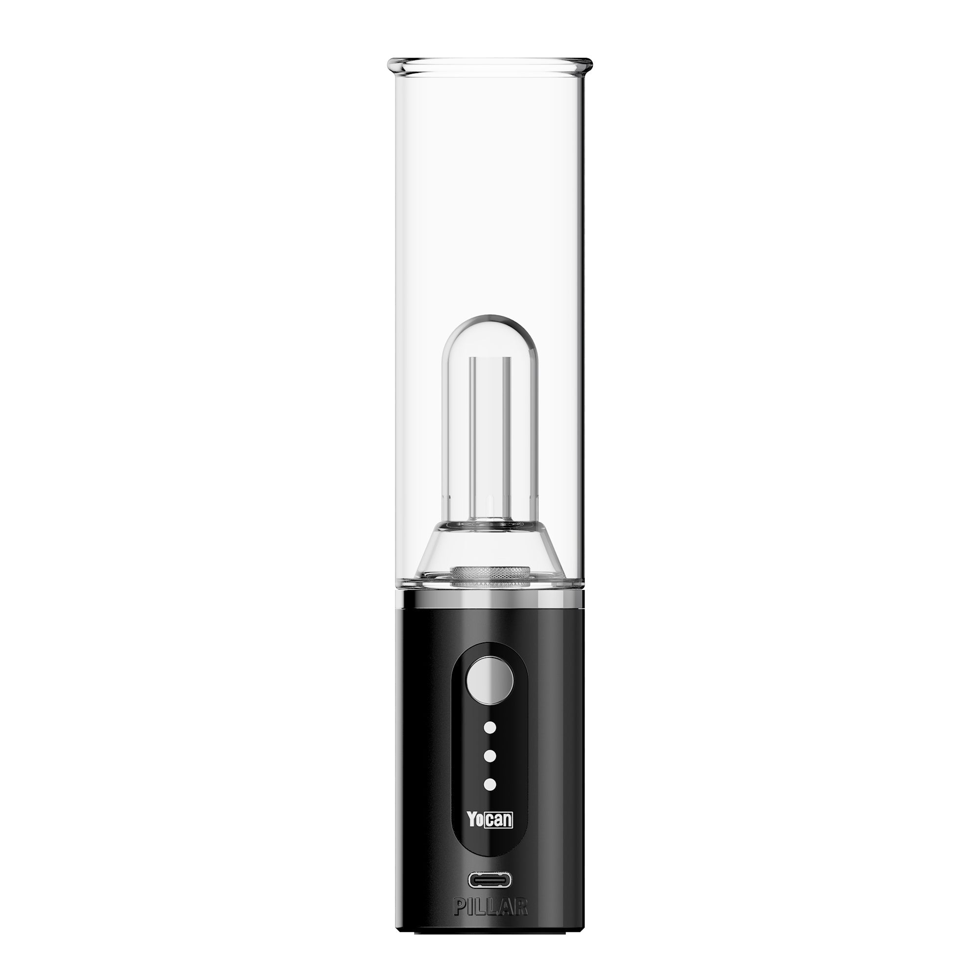 Yocan Pillar - Smart E-Rig Concentrate Vaporizer Pearl Black