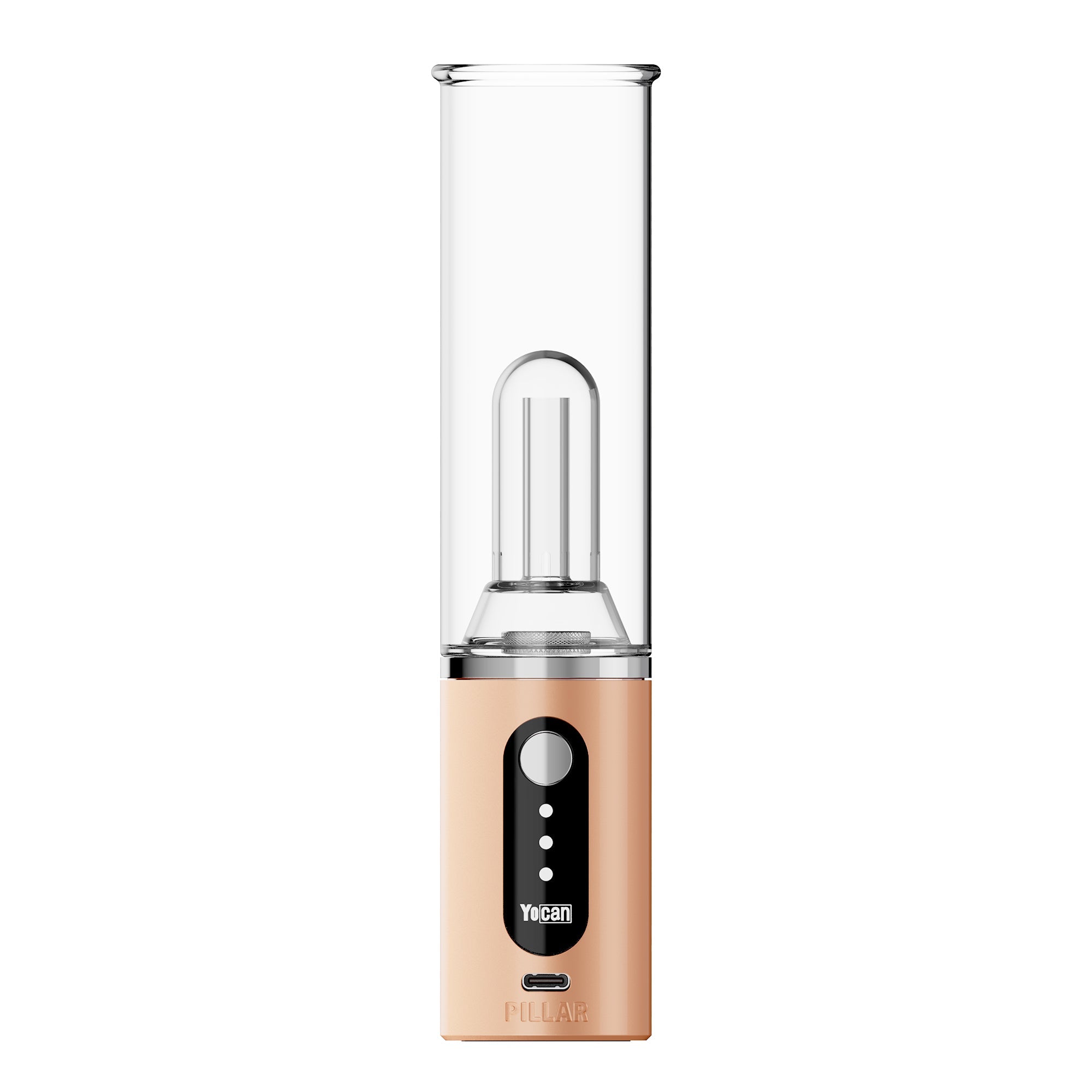 Yocan Pillar - Smart E-Rig Concentrate Vaporizer Pearl Orange