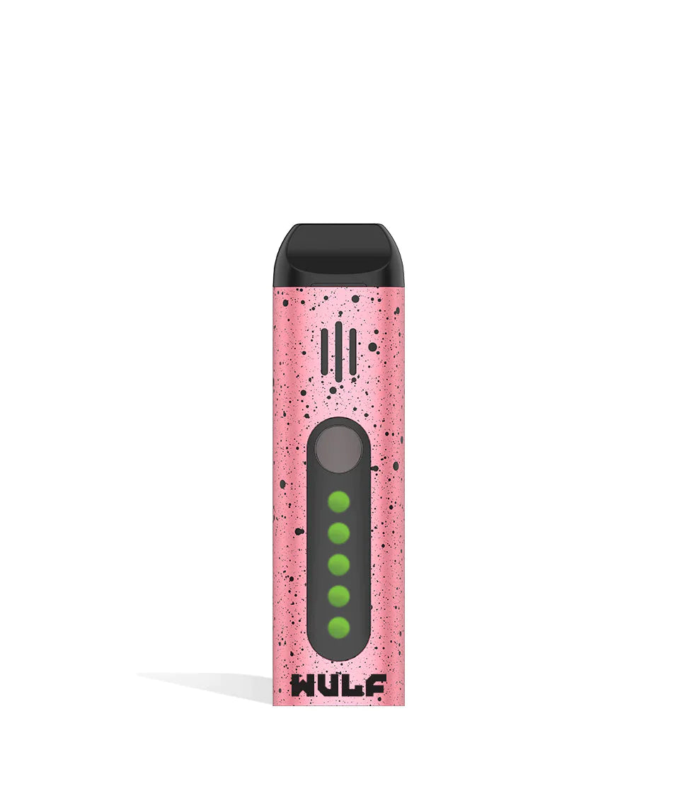Yocan Flora Dry Herb Vaporizer by Wulf Mod Wulf Pink Black Splatter