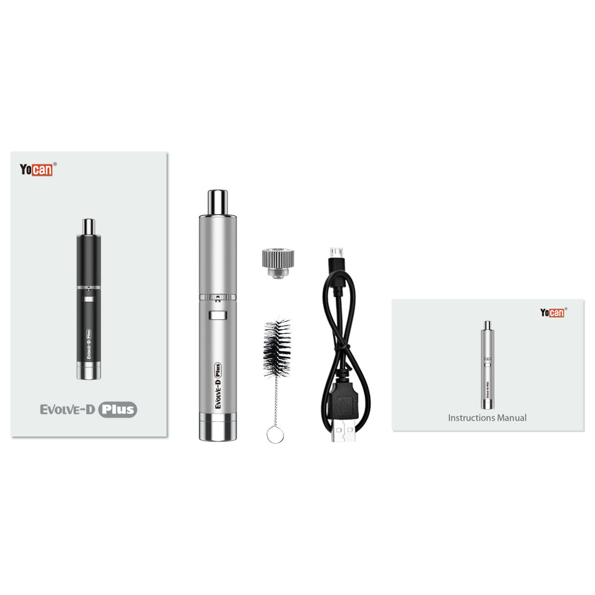 Yocan Evolve-D Plus Dry Herb Vaporizer Azure Green
