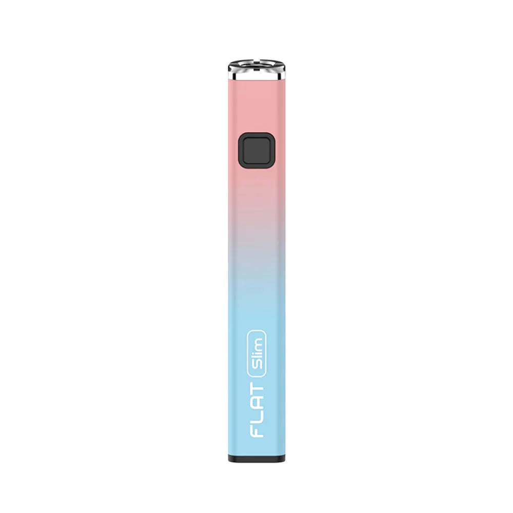 Yocan Flat Series - 510 Cartridge Battery Flat Slim Blue Pink