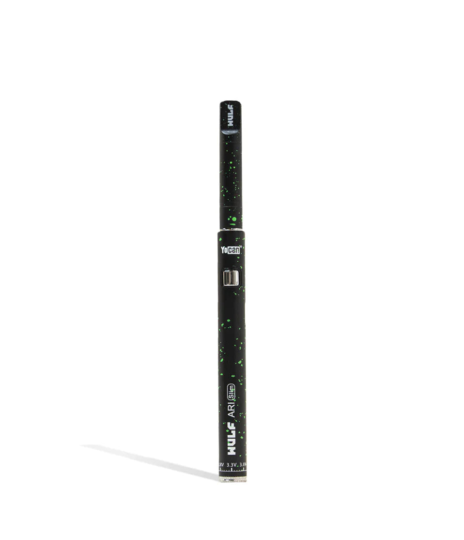 Yocan Ari Slim Concentrate Kit by Wulf Mod Wulf Black Green Splatter