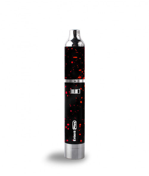 Yocan Evolve Plus Wax Pen Vaporizer Wulf Black Red Splatter
