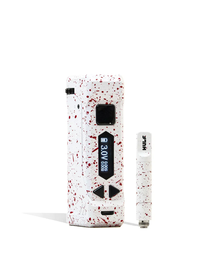 Yocan Uni Pro Max Concentrate Kit by Wulf Mod Wulf White Red Splatter