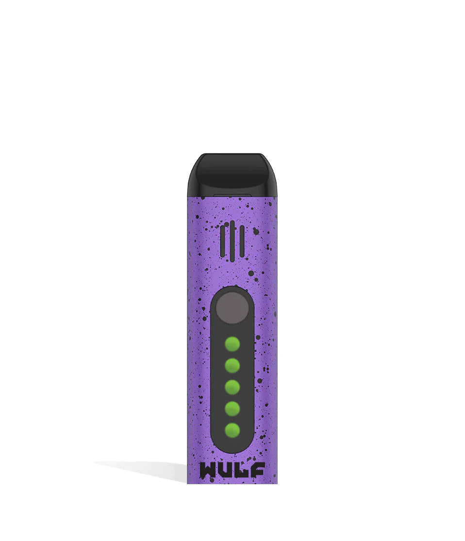 Yocan Flora Dry Herb Vaporizer by Wulf Mod Wulf Purple Black Splatter