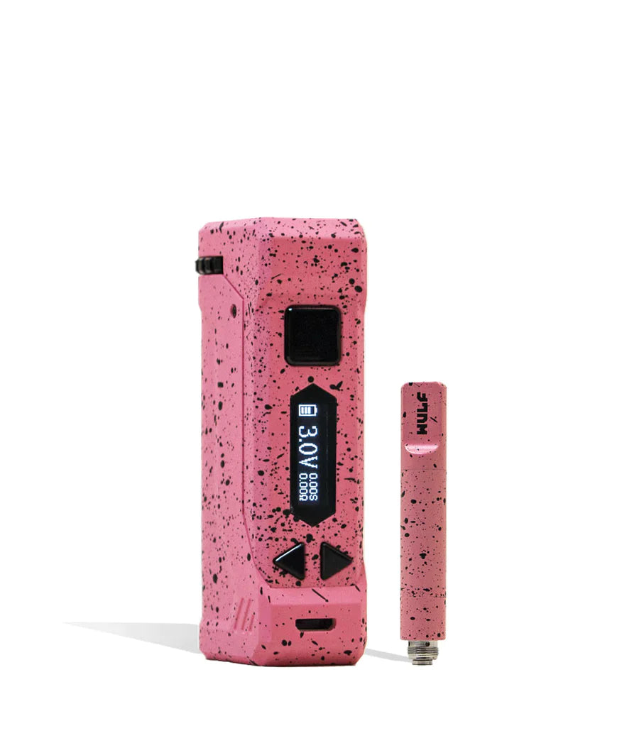 Yocan Uni Pro Max Concentrate Kit by Wulf Mod Wulf Pink Black Splatter