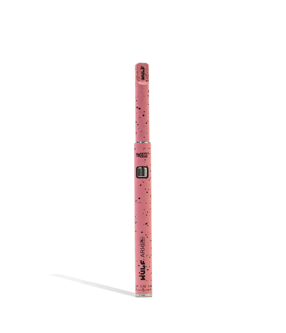 Yocan Ari Slim Concentrate Kit by Wulf Mod Wulf Pink Black Splatter