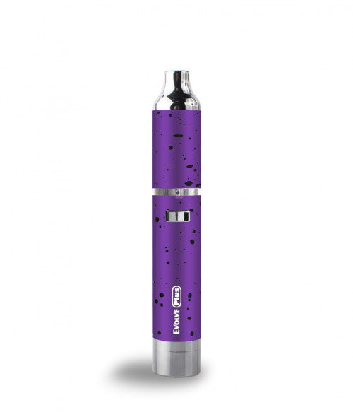 Yocan Evolve Plus Wax Pen Vaporizer Wulf Purple Black Splatter