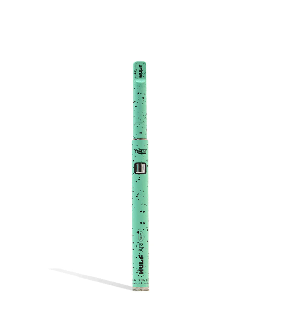 Yocan Ari Slim Concentrate Kit by Wulf Mod Wulf Teal Black Splatter