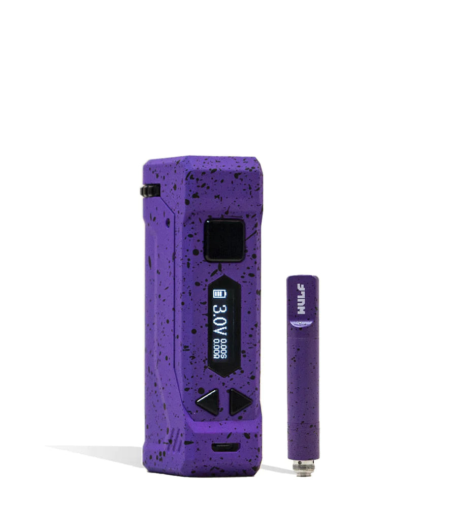 Yocan Uni Pro Max Concentrate Kit by Wulf Mod Wulf Purple Black Splatter