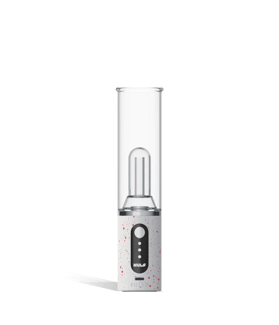Yocan Pillar - Smart E-Rig Concentrate Vaporizer Wulf White Red Splatter