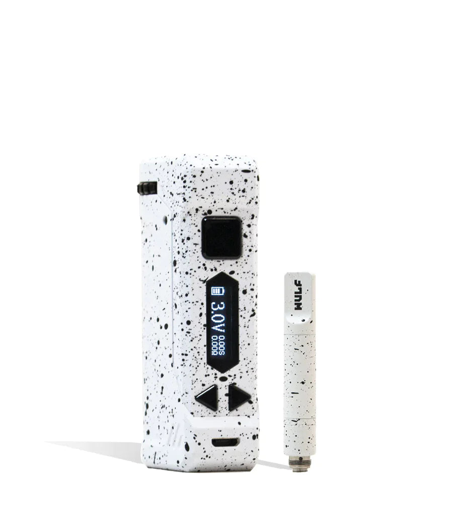 Yocan Uni Pro Max Concentrate Kit by Wulf Mod Wulf White Black Splatter