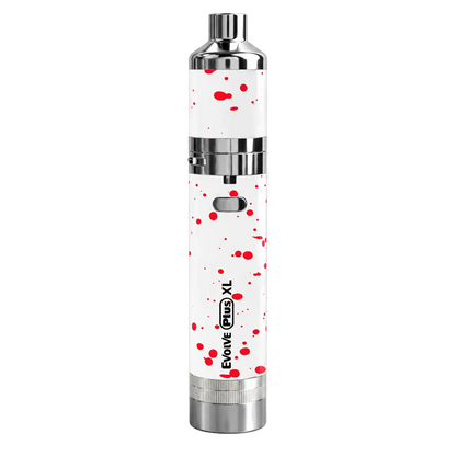 Yocan Evolve Plus XL Concentrate Vaporizer White Red Splatter
