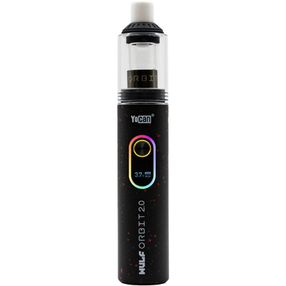 Yocan Orbit 2.0 Concentrate Vaporizer Black Red Spatter