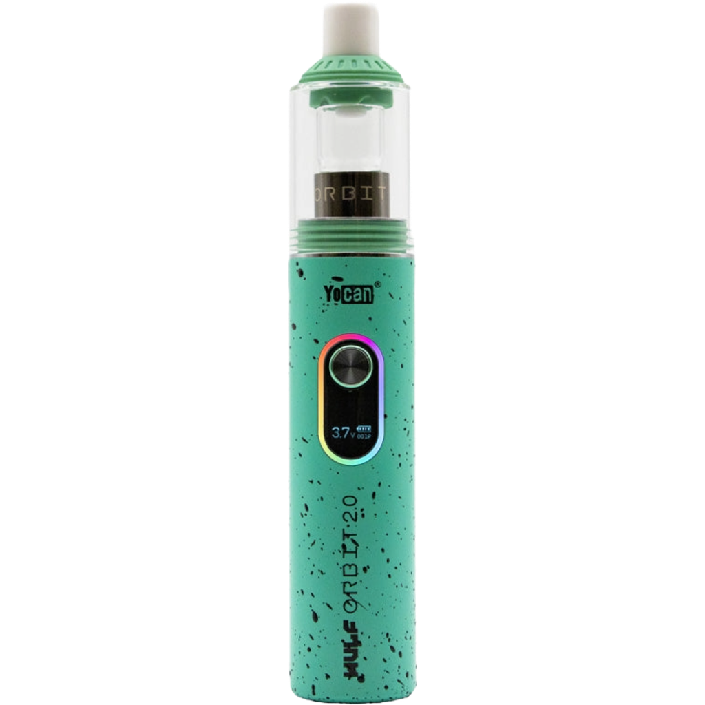 Yocan Orbit 2.0 Concentrate Vaporizer Teal Black Spatter