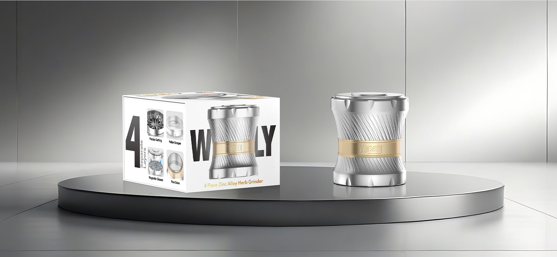 Yocan Whirly Dry Herb Grinder