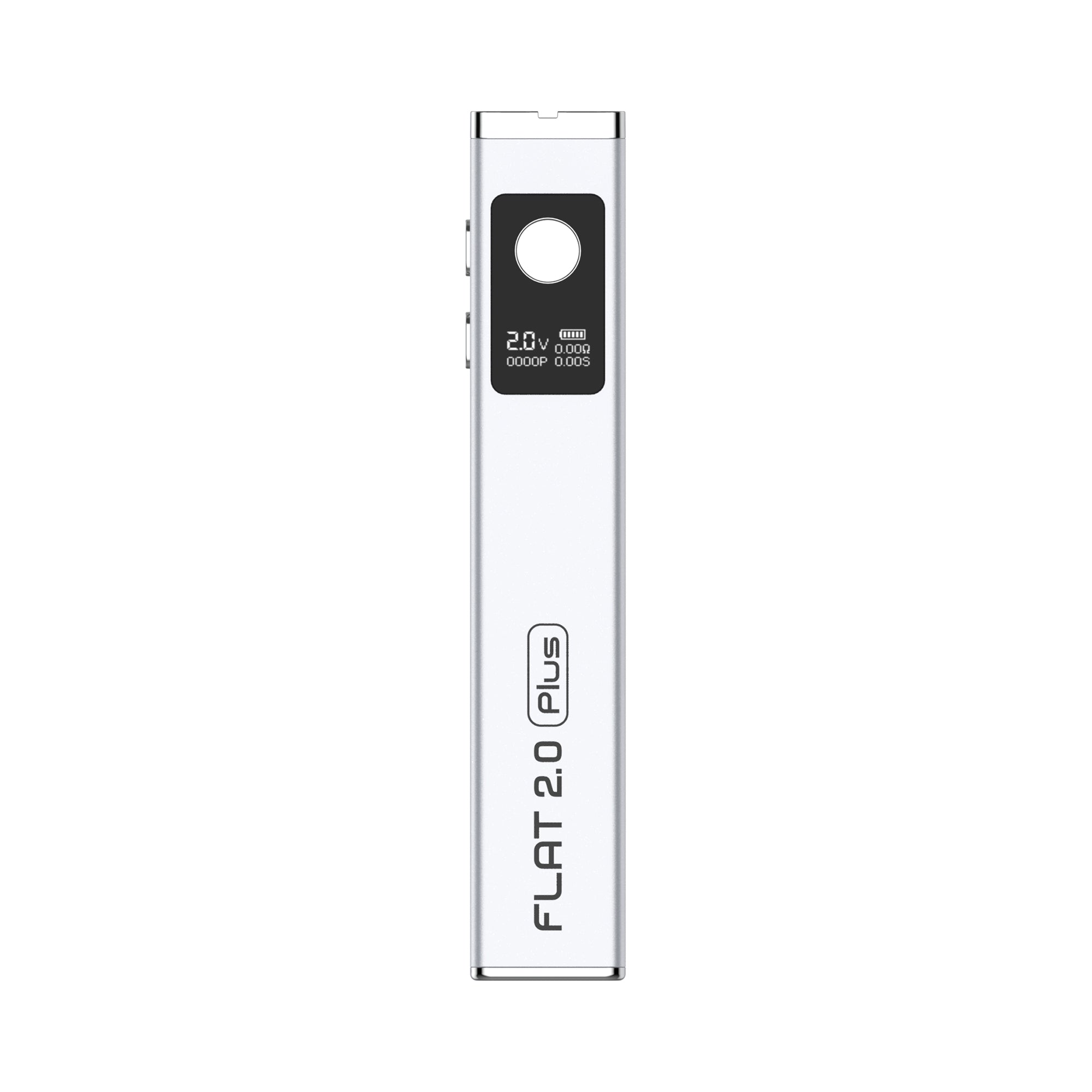 Yocan Flat 2.0 Series 510 Battery Plus Silver