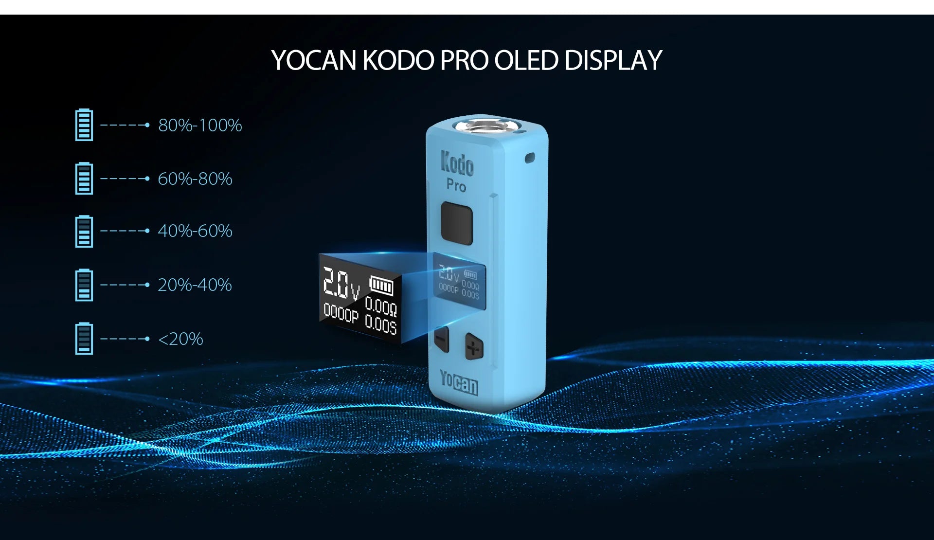 Yocan Kodo Pro - Cartridge Battery