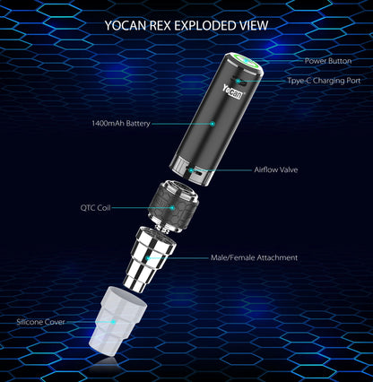 Yocan Rex - Portable E-Nail Vaporizer