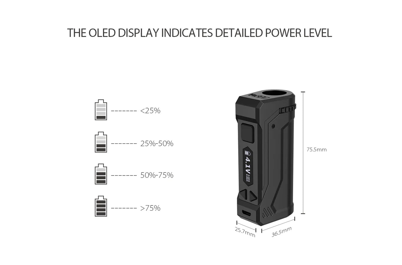 Yocan UNI Pro Universal Box Mod Silver