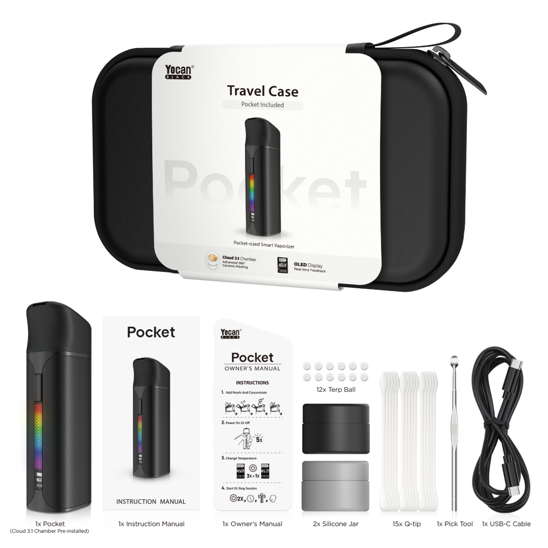 Yocan Black Series Pocket Full Travel Vaporizer Kit